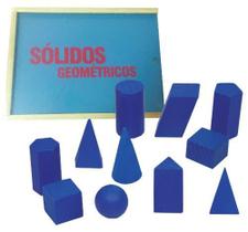 Brinquedos Educativos - Sólidos Geométricos 11 Peças