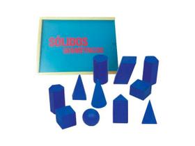 Brinquedos Educativos - Sólidos Geométricos 11 Peças
