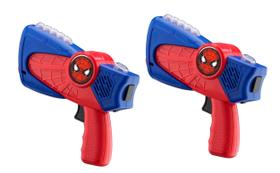 Brinquedos eKids Spiderman Laser Tag para meninos, jogo para 2 jogadores desenvolvido para fãs de brinquedos do Homem-Aranha