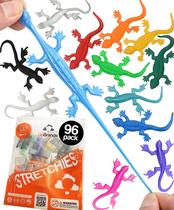 Brinquedos elásticos para lagartos UpBrands 96 Super Elásticos de 3 polegadas