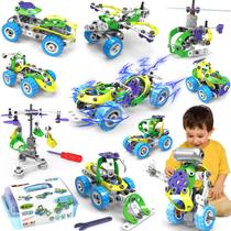 Brinquedos elétricos de construção STEM Toys Wanonoo 10 em 1 de 4 a 8 anos