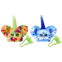 Brinquedos eletrônicos de pelúcia Furby Furblets, pacote com 2 unidades Pix-Elle e Ooh-Koo