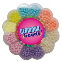 Brinquedos Estojo de Flor com Miçangas para Fazer Pulseiras e Colares, Glamour Beads - Toyng