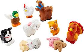 Brinquedos Fisher-Price Animais da Fazenda com Coelhinhos & Leitões