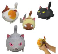 Brinquedos Gato Grande Anti Estresse Squishy Estica Fidget