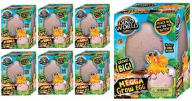 Brinquedos gigantes para cultivo de ovos de dinossauro JA-RU eclodem e crescem na água