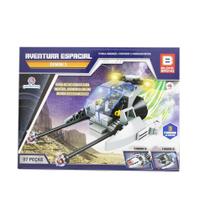Brinquedos Infantil Blocos De Montar Aventura Espacial Block Brinq - Modelos Sortidos