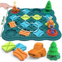 Brinquedos infantis, jogos de tabuleiro STEM quebra-cabeças Logic Road Builder para meninos e meninas de 4 a 6 e 7 anos, presentes educacionais de aniversário Montessori para crianças de 4 a 8 anos, ensino pré-escolar em sala de aula (38 unidades) Brinquedos infantis, jogos de tabuleiro STEM quebra-cabeças Logic Road Builder para meninos e meninas de 4 a 6 e 7 anos, presentes educacionais de aniversário Montessori para crianças de 4 a 8 anos, ensino pré-escolar em sala de aula (38 unidades)