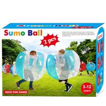 Brinquedos infantis Sumo Balls ZHUYNXIR Bumper Bounce, 36 polegadas, azuis