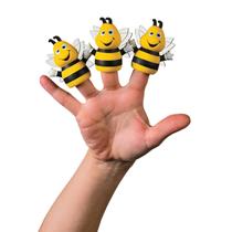 Brinquedos inovadores Finger Puppets Fun Express Busy Bee de 12 unidades