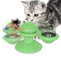 Brinquedos interativos GBSYU Windmill para gatos com erva-dos-gatos: brinquedos para gatos domésticos Brinquedos engraçados para gatinhos com ventosa esférica de luz LED Brinquedo Cat Nip para exercícios de mastigação de gatos (verde) Brinquedos interativos GBSYU Windmill para gatos com erva-dos-gatos: brinquedos para gatos domésticos Brinquedos engraçados para gatinhos com ventosa esférica de luz LED Brinquedo Cat Nip para exercícios de mastigação de gatos (verde)