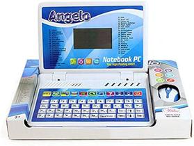 Brinquedos interativos para computador didático azul infantil