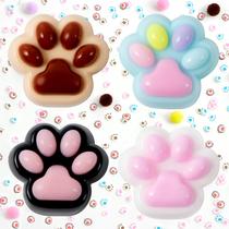 Brinquedos JOYIN Cat Paw Squeeze, pacote com 4 unidades macias de TPR sensorial Brinquedos JOYIN Cat Paw Squeeze, pacote com 4 unidades macias de TPR sensorial