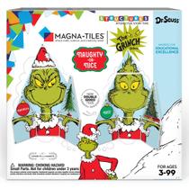 Brinquedos magnéticos de construção CreateOn Magna-Tiles Grinch 19 peças