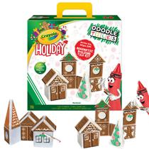 Brinquedos magnéticos de construção para crianças criados em Crayola Gingerbread Hou