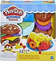 Brinquedos Massinha P. DOH - Hambúrguer e Batata - Hasbro E5472