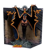 Brinquedos McFarlane colecionáveis Marvel Storm em escala 1:10 com cena