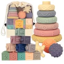 Brinquedos Montessori AmorBebe 21 unidades para bebês de 6 meses ou mais Brinquedos Montessori AmorBebe 21 unidades para bebês de 6 meses ou mais