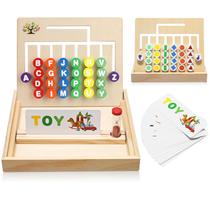 Brinquedos Montessori de madeira para crianças 2 3 4 5 6 7 8
