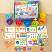Brinquedos Montessori de Matemática para Crianças - Educação Infantil, Número e Aritmética