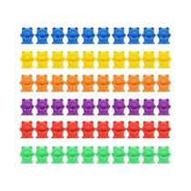 Brinquedos Montessori Pré-Escolar: Contando Ursos, Classificação de Cores e Pinças