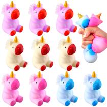 Brinquedos para alívio do estresse Meooeck Unicorn Squeeze, 12 unidades para adultos