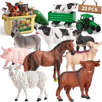 Brinquedos para animais de fazenda WAIIW Brinquedos de animais de fazenda para crianças de 3 a 5 anos