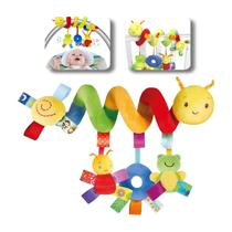Brinquedos para Bebê - Brinquedo de Berço - Mobile Espiral - Chocalho - Bebe Conforto Carrinho - Centopeia