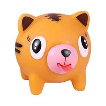 Brinquedos Para Bebês Multicoloridos Em Forma De Porco E Tigre, Com Sons, Língua Exposta, Alívio De
