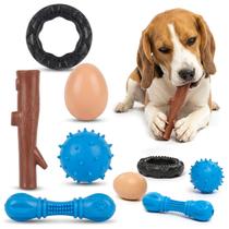 Brinquedos Para Cachorro 5 Peças Bolas Ossos Gravetos De Mastigar Antiestresse