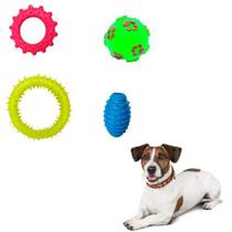 Brinquedos Para Cachorro - Kit Com 4 Unidades