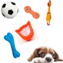 Brinquedos Para Cachorro - Kit com 5 unidades