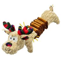 Brinquedos para cães CNeeeeeb Deer Squeaky Interactive Teething Chew Toy