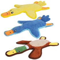 Brinquedos para Cães Eneston, Kit com 3 Patinhos Mordedores com Squeaker e Papel Crocante Brinquedos para Cães Eneston, Kit com 3 Patinhos Mordedores com Squeaker e Papel Crocante
