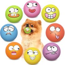 Brinquedos para Cães HDSX Kit com 8 Bolas Macias de Látex com Apito Brinquedos para Cães HDSX Kit com 8 Bolas Macias de Látex com Apito