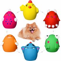 Brinquedos para cães HOLYSTEED Squeaky Dog Balls para cães pequenos e médios Brinquedos para cães HOLYSTEED Squeaky Dog Balls para cães pequenos e médios