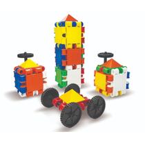 Brinquedos Para Crianças Blocos de Montar 48 Peças Big Star - Big Star Brinquedos