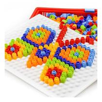 Brinquedos para crianças inserção e montagem grandes blocos de construção de partículas brinquedos