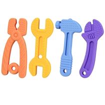Brinquedos para dentição para bebês de 0 a 6 meses de 6 a 12 meses com freezer BPA