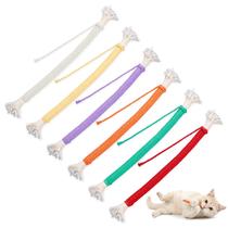 Brinquedos para Gatos Ezymivs Kit com 6 Cordas para Mastigar para Filhotes 20 x 10 x 2 cm