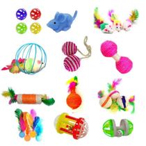 Brinquedos Para Gatos - Kit 12 Itens - Nicapet