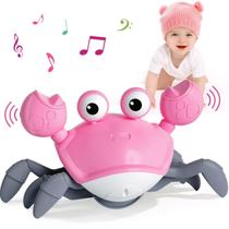 Brinquedos para meninas Presentes para crianças: Tummy Time Crawling Crab Baby Toys 6 7 8 9 10 11 12 6-12 12-18 meses Bebês de 1 a 2 anos Brinquedos musicais Montessori 1 2 2 3 anos para meninas de 1 a 3 anos, primeiro presente de aniversário Brinquedos para meninas Presentes para crianças: Tummy Time Crawling Crab Baby Toys 6 7 8 9 10 11 12 6-12 12-18 meses Bebês de 1 a 2 anos Brinquedos musicais Montessori 1 2 2 3 anos para meninas de 1 a 3 anos, primeiro presente de aniversário