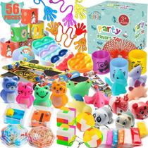 Brinquedos Party Favors Totbit 56 unidades para crianças de 4 a 8, 8 a 12 a 3 anos