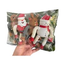 Brinquedos Retráteis De Papai Noel, Boneco De Neve, Rena E Homem De Gengibre Para Decoração De Brinquedos Retráteis De Papai Noel, Boneco De Neve, Rena E Homem De Gengibre Para Decoração De