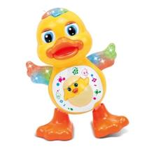 Brinquedos Robô Pato Dançarino Musical Som e Luz