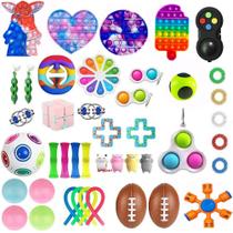 Brinquedos sensoriais Antistress Fidget Brinquedos Packs 20Pc-Multicolor