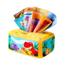 Brinquedos Sensoriais De Tecido Macio Para Bebês Montessori, Brinquedos Plissados Para Crianças De 6