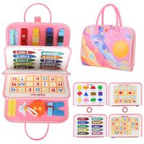 Brinquedos sensoriais Montessori Busy Board matiugod Toddler 3+ Years