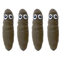 Brinquedos sensoriais para cocô Squeeze Stress Relief, pacote com 4 unidades Deermon