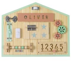 Brinquedos sensoriais personalizados Montessori Busy Board JESTRIX 3+